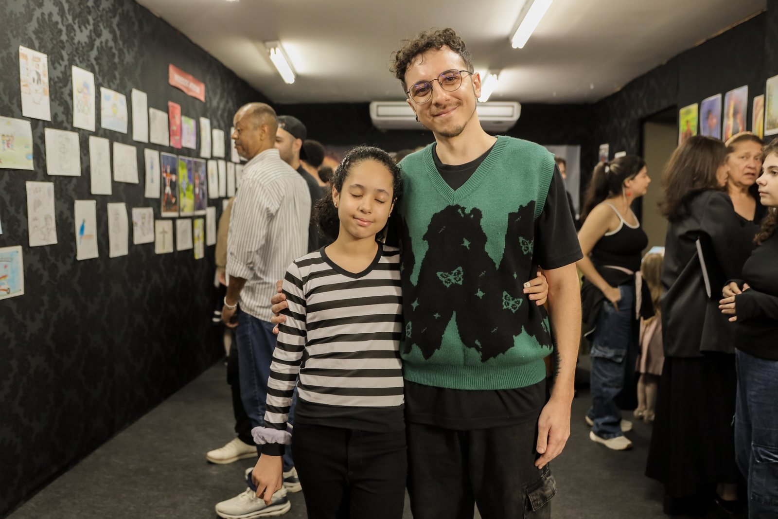 Registro da exposição Onde a Arte Cresce