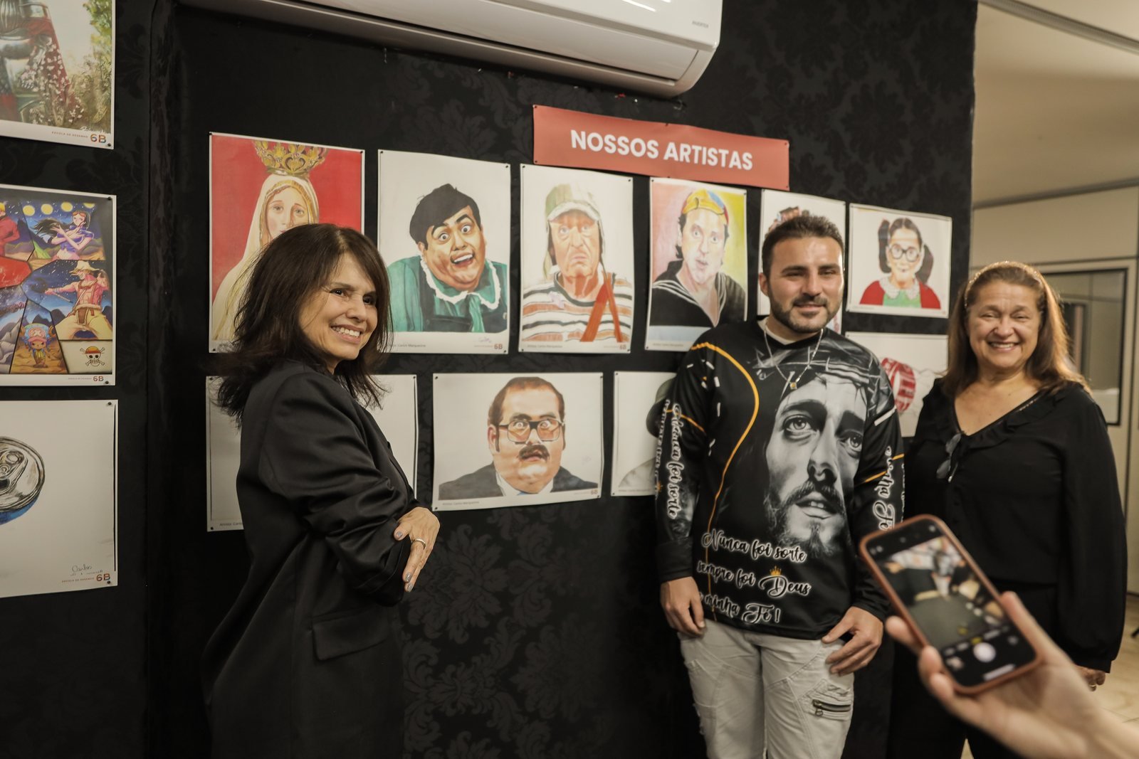 Registro da exposição Onde a Arte Cresce